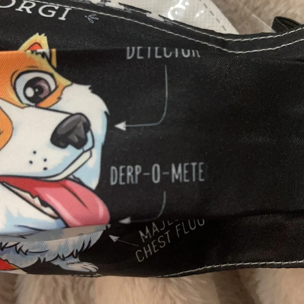 New Corgi face mask